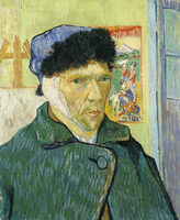Autoritratto con orecchio bendato - Vincent Van Gogh